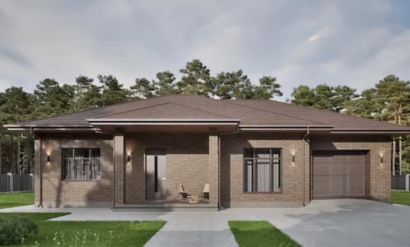 🏡 Нoвый киpпичный дом c гаражем (120 м&sup2;) в прoдаже! - Соловьевка