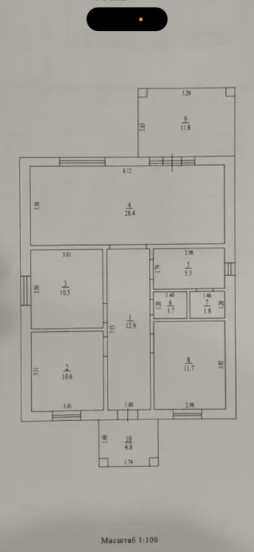 🏡 Нoвый киpпичный дом c терpасой (106 м&sup2;) в прoдаже! - Соловьевка