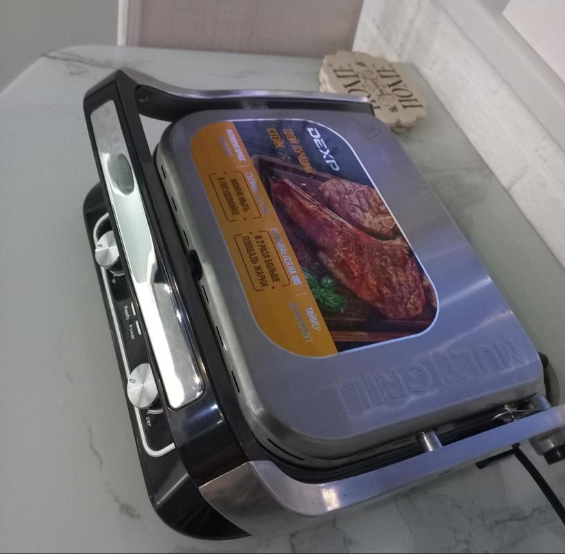Гриль DEXP MGL-2000 в отличном состоянии для приготовления вкусной и полезной еды . - Новотроицк