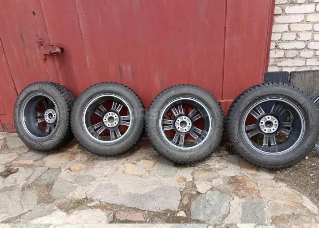 Колеса Dunlop Grandtrek Ice 02 225-65-17 на  Kia Sportage/Hyundai Tucson
Колеса стояли на Kia Sport - Орск