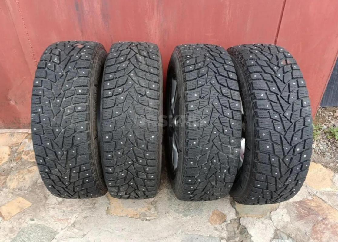 Колеса Dunlop Grandtrek Ice 02 225-65-17 на  Kia Sportage/Hyundai Tucson
Колеса стояли на Kia Sport - Орск