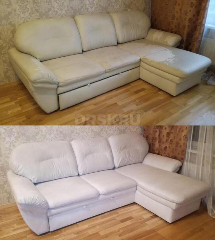 РЕМОНТ - ПЕРЕТЯЖКА МЯГКОЙ МЕБЕЛИ в Орске, Гае, Новотроицке. :

Если у Вас дома стоит старый диван, - Орск