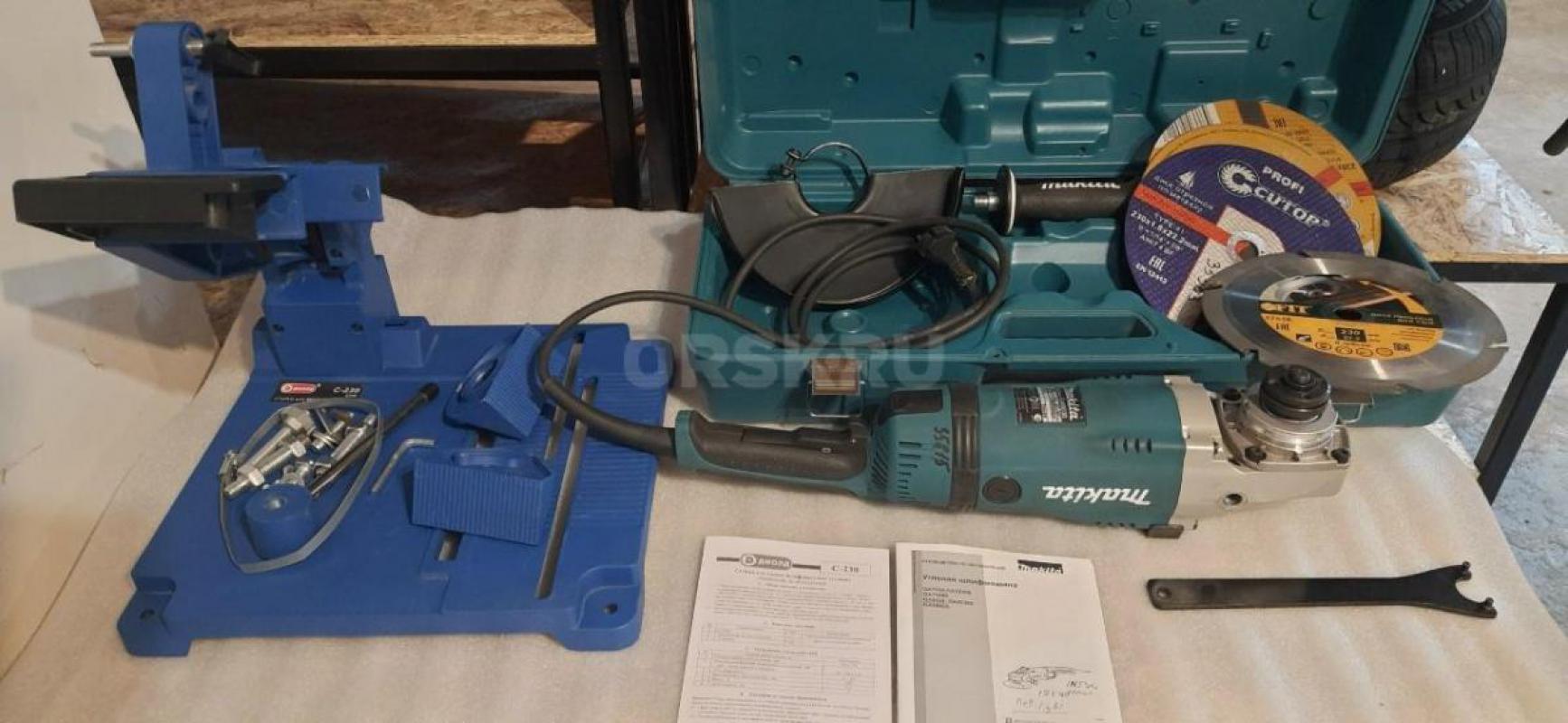 УШМ Makita GA9030 + Стойка
Болгарка в отличном состоянии, сборка Румыния. - Орск