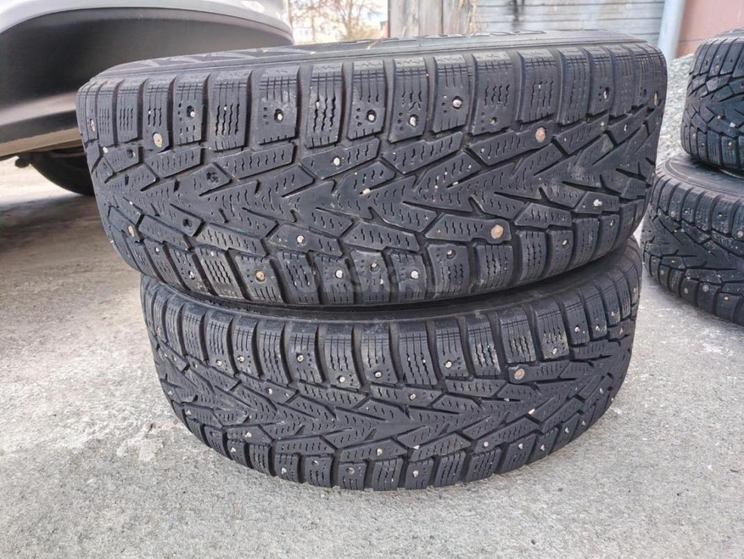 Шины зимние (без дисков) размер r15  185/65 Nokian Nordman 7. - Орск