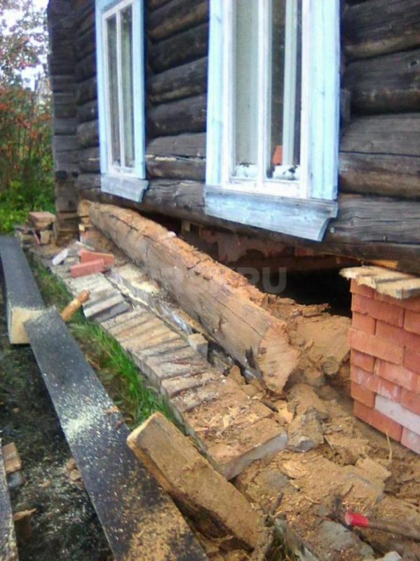 ЗАМЕНА ВЕНЦОВ В БРЕВЕНЧАТОМ ДОМЕ. - Орск