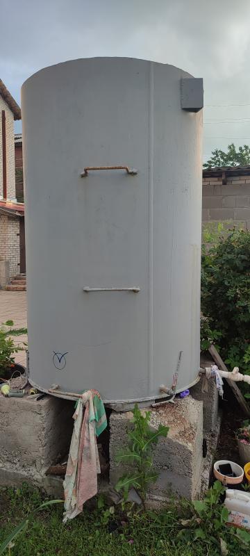 Бак для воды из газовой магистральной трубы 2,25 куб. - Новотроицк
