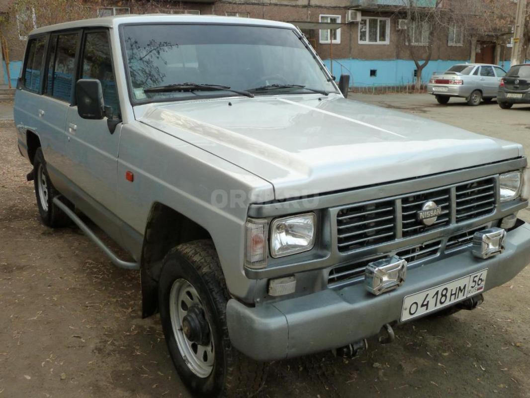 Внедорожник Nissan-Patrol 1991 г, поколение К160, 2,8 D 4WD MT (116 л.с). 6-цилиндровый дизель с тур - Орск