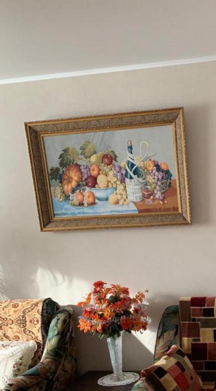 Продам картину на гобелене, большая, красивая, основательная, подойдет в большую гостиную, кухню, ст - Орск
