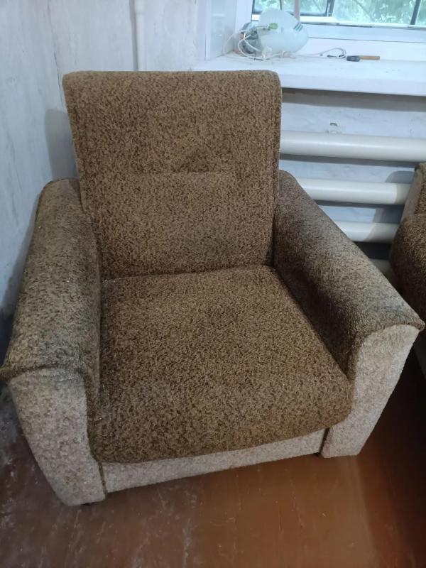 Продам диван и кресло, состояние хорошее - 