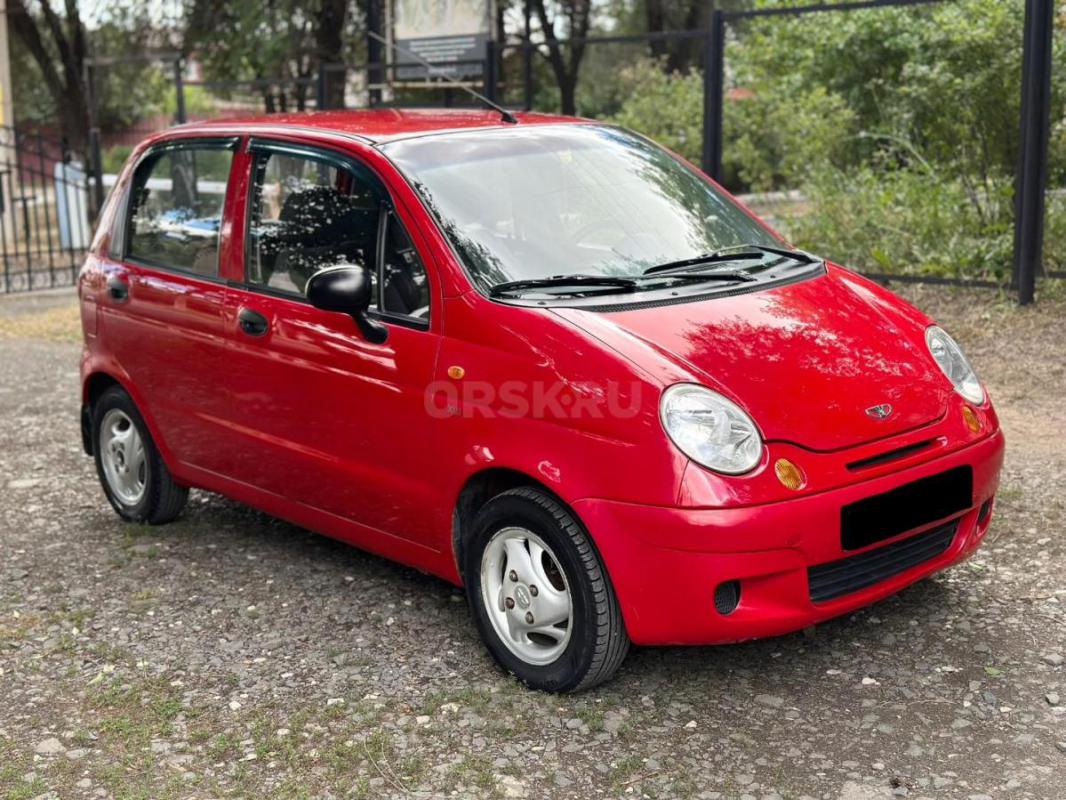 Продам Daewoo Matiz 2007г
2 собственника 
154.000тк
Без ДТП
Кузов в сохраненном состоянии. - Орск