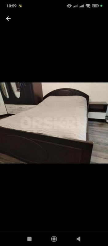 Продам б/у кровать 140*200 см с матрасом - Орск