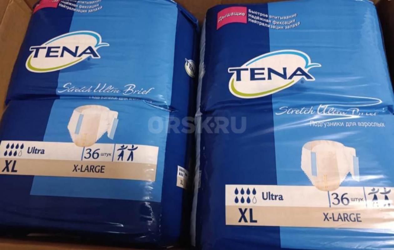 Подгузники XL ultra 4 пачки по 36 шт - Орск