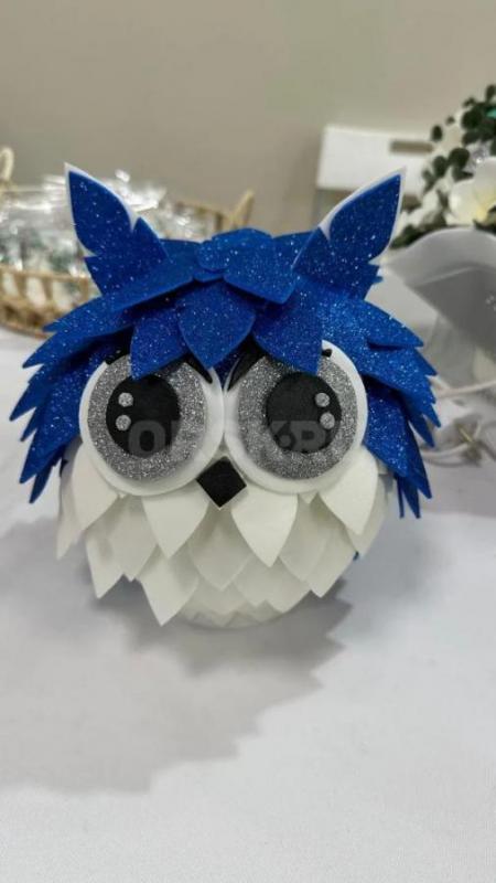 Милые и забавные совушки-светильники ручной работы,ждут своего хозяина. - Орск