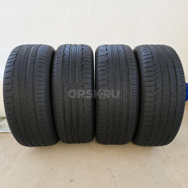 Продам шины  Continental 215/55/R17 в хорошем состоянии. - Орск