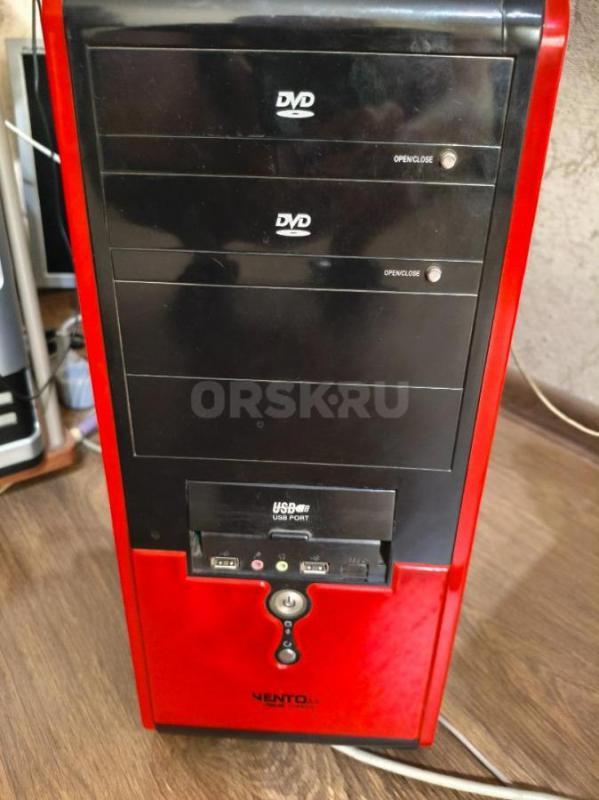 Системный блок:
Процессор: AMD Athlon II X2 240@2,81 GHz
Мат. - Орск