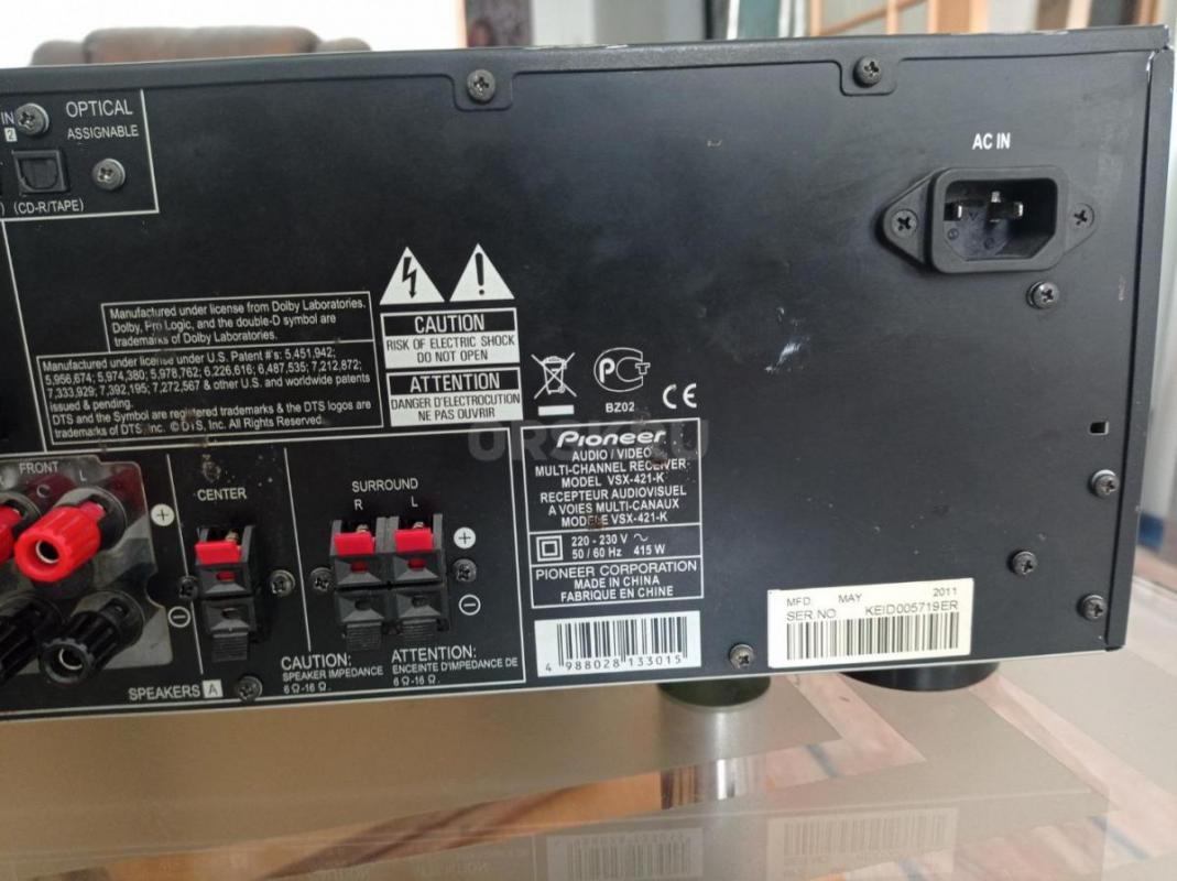 Ресивер Pioneer-vsx-421К 
Прекрасно работает. - Орск
