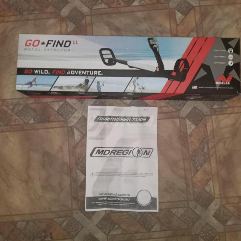 Металлоискатель MINELAB GO-FIND 11  в новом состояние. - Орск