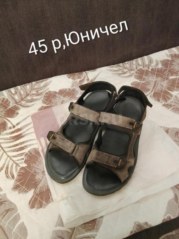 Обувь мужская, ботинки 42 р, натуральная кожа, без единой царапины, мягкие
700р
Сандали 45 р пр- в - Орск