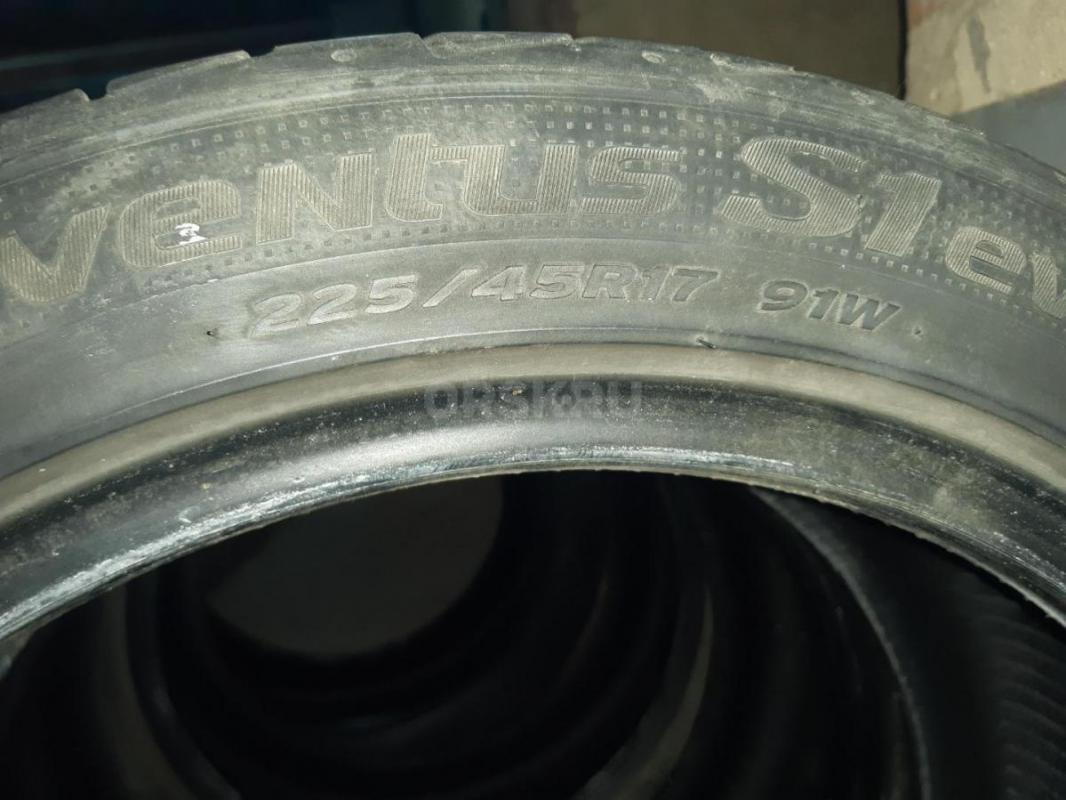 Летние 225/45/R17 HANKOOK Ventus S1. - Орск