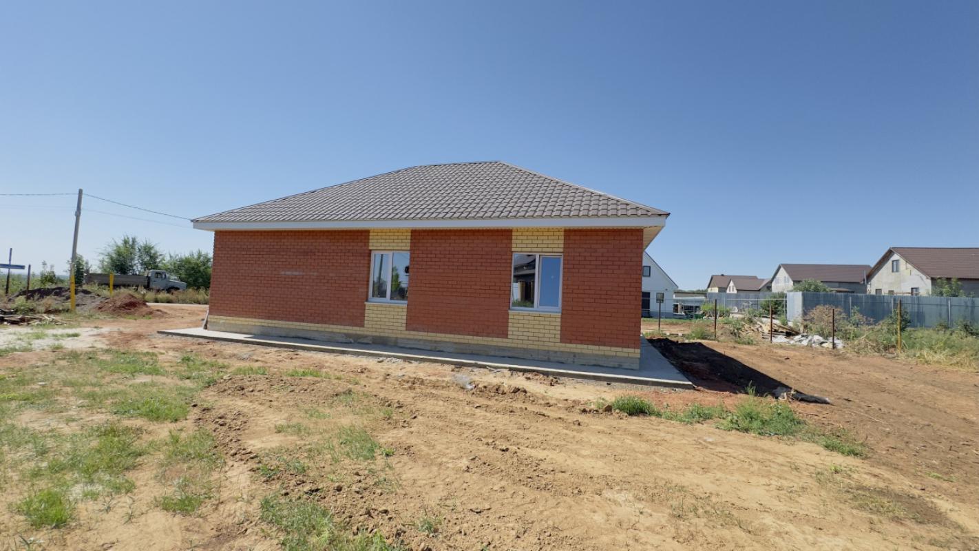 🏡Нoвый киpпичный дом на асфальтированной улице с угловым участком (115 м&sup2;) в прoдаже в посе - Соловьевка