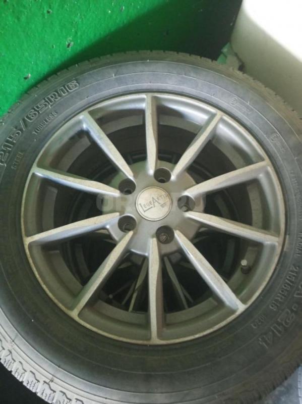 Продам 4 шины на дисках в хорошем состоянии КАМА 215/65 R 16 (лето) на дисках  LegeArtis в хорошем с - Орск