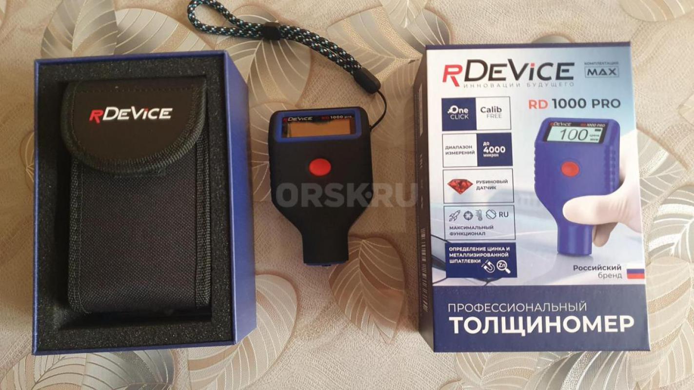 Продам новый в упаковке толщиномер rDevice RD-1000 Pro max! - Орск