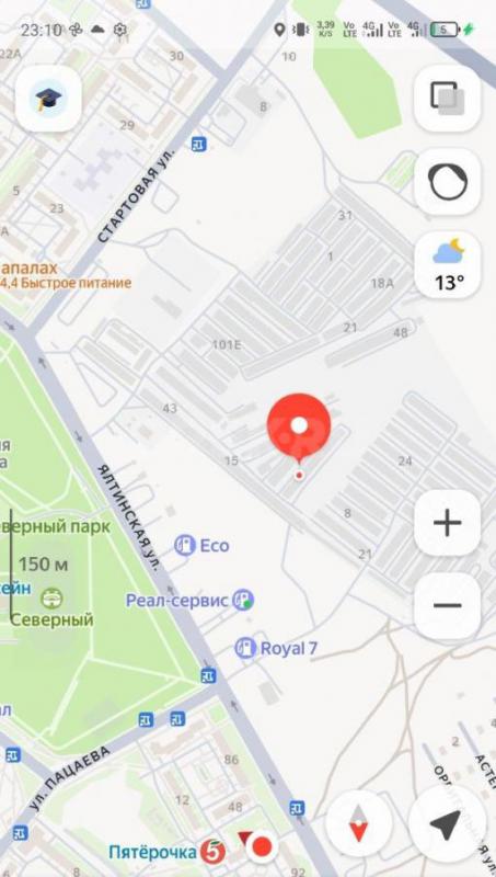 Капитальный гараж 6,5*4м район Ялтинская 101А. - Орск