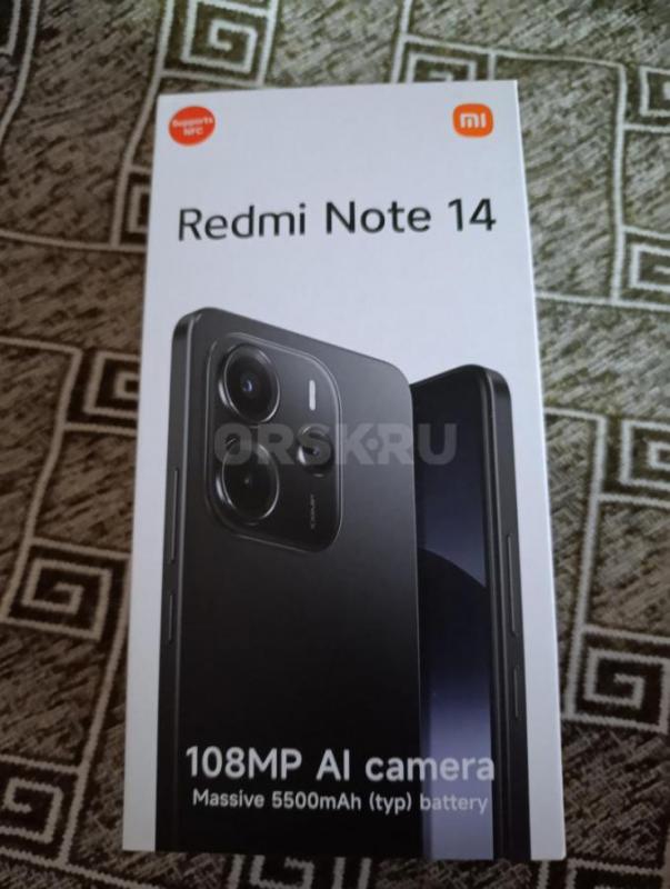 Redmi not 14 в отличном состоянии. - Орск