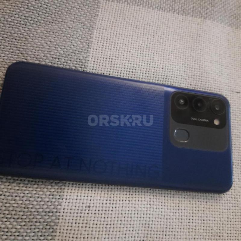 Смартфон Tecno KG5m SPARK Go 32 Atlantic Blue, 6.52" Asahi Glass, 20:9, 1600 x 720 пикселей - Гай
