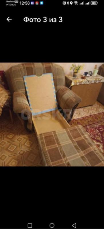 Продам 2 кресла, трансформируются в кровать. - Орск