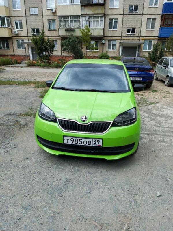 Продаю Škoda Citigo 2018 года в комплектации Active, в ярком зелёном цвете Kiwi Green. - Орск