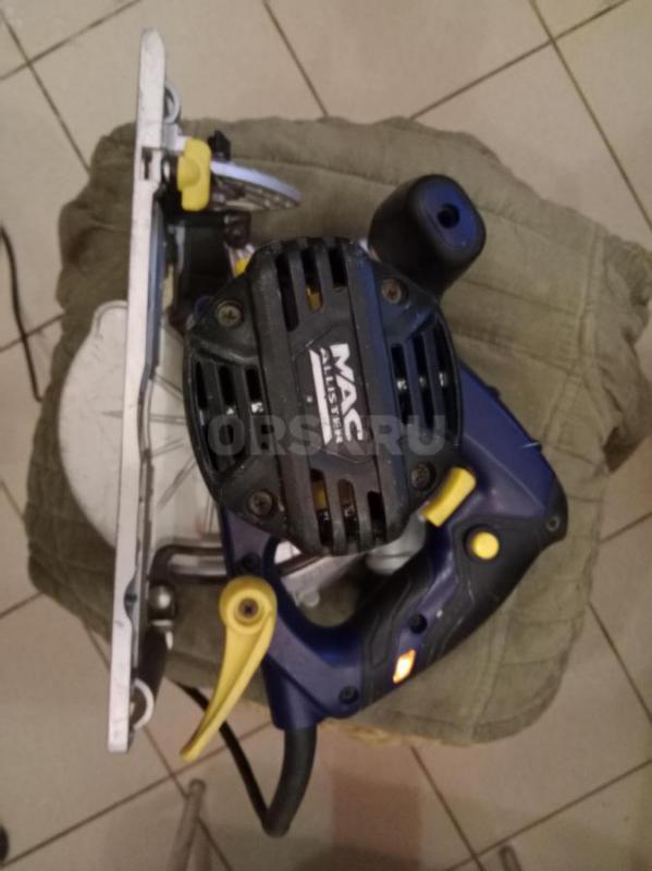 Дисковая пила Mac Alister 1400wt 165мм диск лазерная подсветка4000р, болгарка Dewalt 4559 Оригинал 2 - Орск