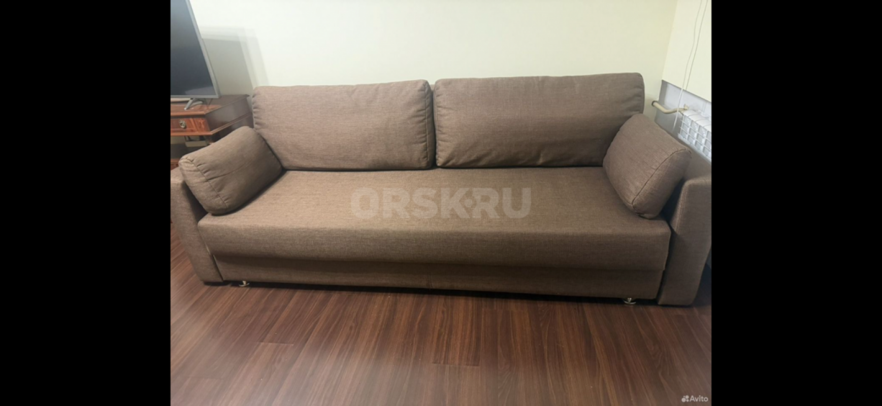 Продам диван , в отличном состоянии , раскладывается в полноценное спальное место - Орск