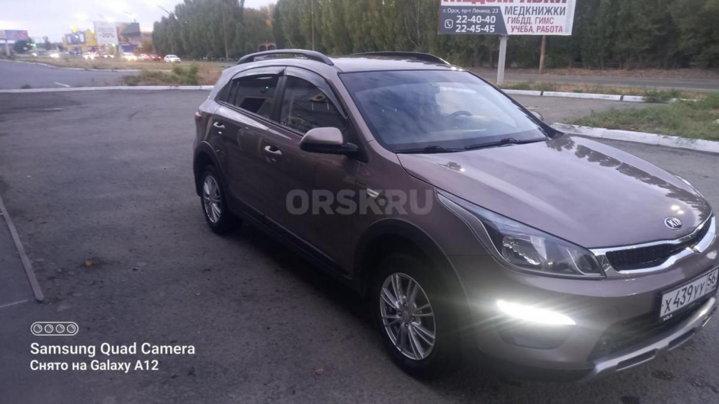 Кия Рио х лайн октябрь 2019 год. 1,6л. 123л. с. - Орск
