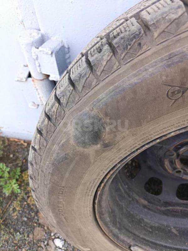 Продам колёса R16 с Рено Дастер, шины зимние липучка Dunlop Winter maxx sj8, размер шин 215/70R16, п - Орск